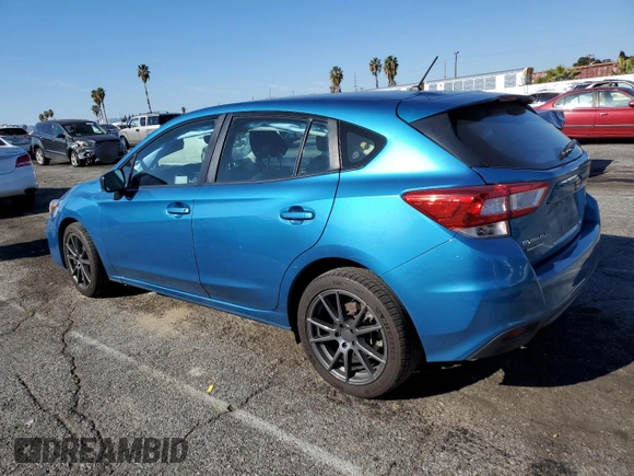 2018 Subaru Impreza with VIN 4S3GTAA64J3750614, listed as a Copart auction lot 71300392 with 0 mi miles. Bid and sale history available at carsss.com. Image 2.