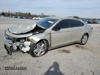 2015 Chevrolet Impala LS with VIN 2G11X5SL6F9201140, listed as a Copart auction lot 49108335 with 182,581 mi miles and Salvage Title. Bid and sale history available at DreamBid. Image 1.