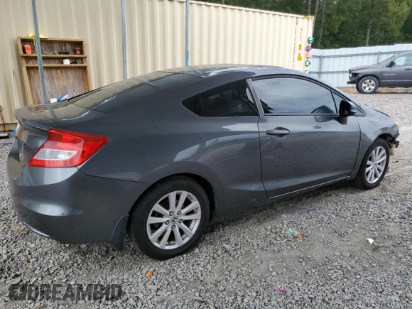 2012 Honda Civic Cpe EX-L with VIN 2HGFG3B12CH543493, listed as a Copart auction lot 68632614 with 191,948 mi miles and Salvage Title. Bid and sale history available at carsss.com. Image 3.