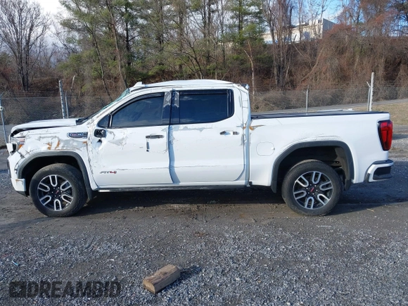 2021 GMC Sierra 1500 AT4 with VIN 3GTP9EEL1MG405564, listed as a IAAI auction lot 41214073 with 49,114 mi miles. Bid and sale history available at carsss.com. Image 14.