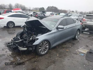 2015 Hyundai Genesis 3.8L z VIN KMHGN4JEXFU018603, wystawiony jako IAAI lot #41717349 z przebiegiem Nie podano mil oraz . Historia ofert i sprzedaży dostępna na DreamBid. Obrazek 19.