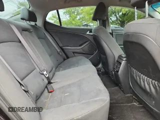 2015 Kia Optima with VIN KNAGM4AD3F5082875, listed as a Copart auction lot 58716825 with 130,627 mi miles and Salvage title. Bid and sale history available at DreamBid. Image 10.