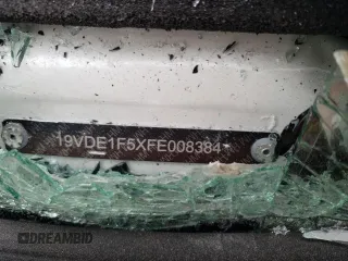 2015 Acura ILX Premium z VIN 19VDE1F5XFE008384, wystawiony jako Copart lot #70031774 z przebiegiem Nie podano mil oraz Szkoda całkowita • Salvage title. Historia ofert i sprzedaży dostępna na DreamBid. Obrazek 12.