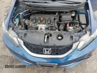 2015 Honda Civic EX-L with VIN 19XFB2F96FE215758, listed as a Copart auction lot 52067865 with 179,062 mi miles and Salvage Title. Bid and sale history available at DreamBid. Image 13.