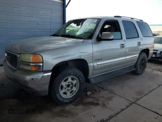 2004 GMC Yukon SLT z VIN 1GKEC13V54J227019, wystawiony jako Copart lot #59761885 z przebiegiem 220 553 mil mil oraz Szkoda całkowita • Salvage title. Historia ofert i sprzedaży dostępna na DreamBid. Obrazek 1.
