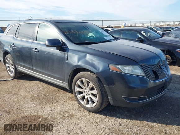 2013 Lincoln MKT with VIN 2LMHJ5FK8DBL54004, listed as a IAAI auction lot 41338284 with 142,853 mi miles and . Bid and sale history available at DreamBid. Image 1.