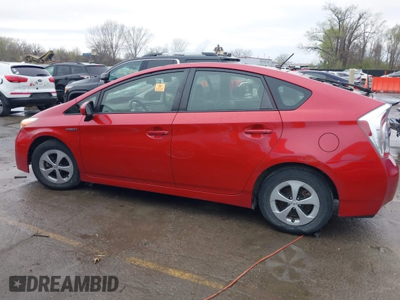 2014 Toyota Prius Four with VIN JTDKN3DU7E1832736, listed as a IAAI auction lot 41936543 with 106,755 mi miles and . Bid and sale history available at DreamBid. Image 14.