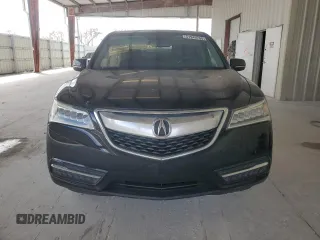 2014 Acura MDX with VIN 5FRYD3H28EB006263, listed as a Copart auction lot 51949765 with 118,777 mi miles and Salvage Title. Bid and sale history available at carsss.com. Image 5.
