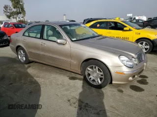 2003 Mercedes-Benz E-Class 3.2L with VIN WDBUF65J93A115990, listed as a Copart auction lot 43059615 with 39,025 mi miles and Salvage Title. Bid and sale history available at carsss.com. Image 4.