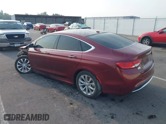 2015 Chrysler 200 C with VIN 1C3CCCCB6FN571544, listed as a IAAI auction lot 39932825 with 144,399 mi miles and . Bid and sale history available at DreamBid. Image 3.