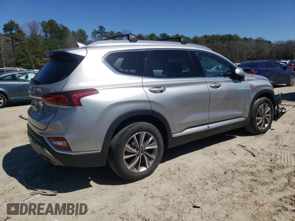 2020 Hyundai Santa Fe SEL with VIN 5NMS3CAD6LH246817, listed as a Copart auction lot 47855775 with 30,473 mi miles and Salvage Title. Bid and sale history available at carsss.com. Image 3.