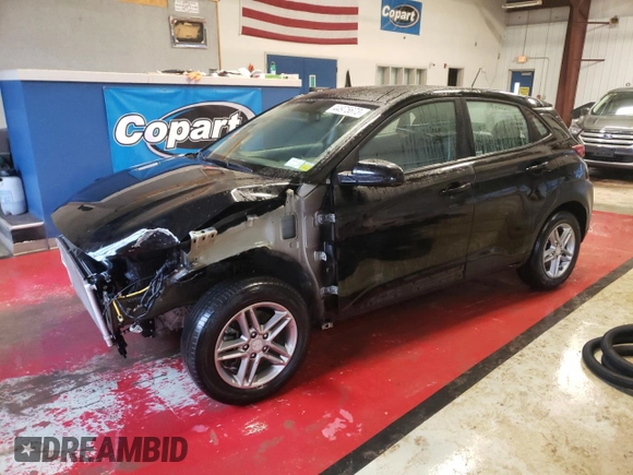 2018 Hyundai Kona SE with VIN KM8K1CAA8JU135702, listed as a Copart auction lot 44975673 with 18,996 mi miles. Bid and sale history available at carsss.com. Image 1.
