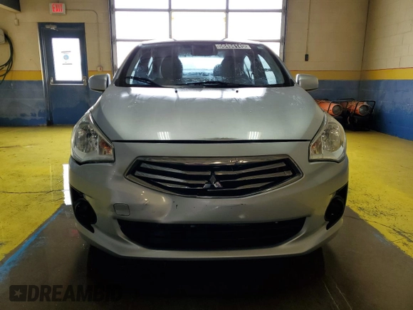 2019 Mitsubishi Mirage ES z VIN ML32F3FJ9KHF14920, wystawiony jako Copart lot #56494145 z przebiegiem 80 492 mil mil oraz Czysty tytuł • Clean title. Historia ofert i sprzedaży dostępna na DreamBid. Obrazek 5.