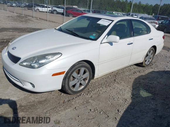 2005 Lexus ES 350 with VIN JTHBA30G155121309, listed as a IAAI auction lot 41893930 with 225,632 mi miles and . Bid and sale history available at DreamBid. Image 2.