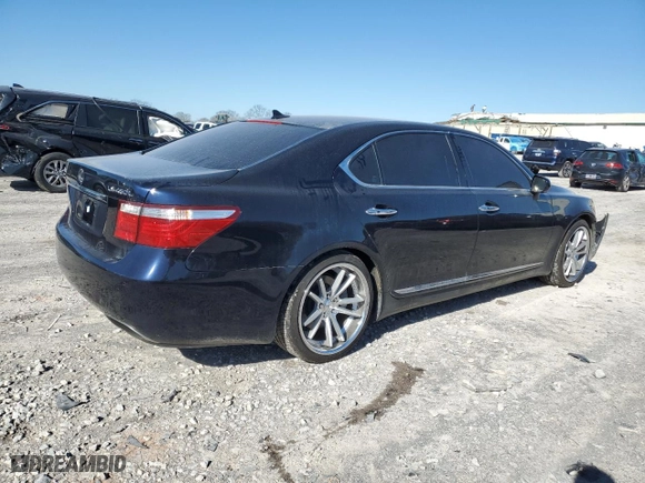 2008 Lexus LS 460 LWB with VIN JTHGL46F985022276, listed as a Copart auction lot 49045145 with 149,027 mi miles and Salvage Title. Bid and sale history available at carsss.com. Image 3.