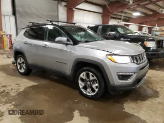 2021 Jeep Compass Limited with VIN 3C4NJDCB9MT503428, listed as a Copart auction lot 83230484 with 58,903 mi miles and Non Repairable. Bid and sale history available at DreamBid. Image 4.
