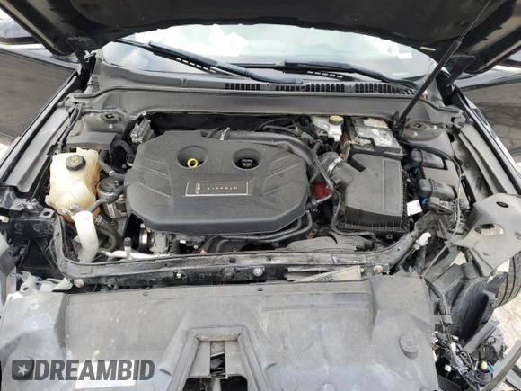 2019 Lincoln MKZ Standard with VIN 3LN6L5A96KR605022, listed as a Copart auction lot 45581595 with 717,235 mi miles and Salvage Title. Bid and sale history available at carsss.com. Image 12.