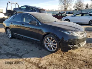 2013 Lincoln MKZ with VIN 3LN6L2J97DR816795, listed as a Copart auction lot 43165035 with Not Provided miles and Salvage Title. Bid and sale history available at DreamBid. Image 4.