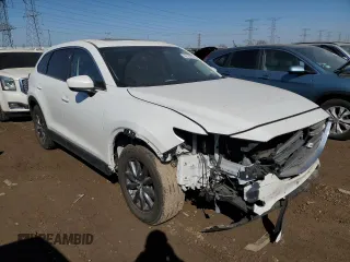 2021 Mazda CX-9 Touring z VIN JM3TCBCY6M0521061, wystawiony jako Copart lot #48181955 z przebiegiem 38 443 mil mil oraz Szkoda całkowita • Salvage title. Historia ofert i sprzedaży dostępna na DreamBid. Obrazek 4.