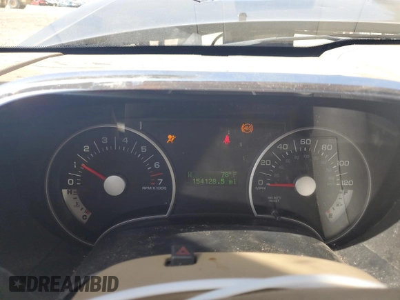 2010 Ford Explorer XLT with VIN 1FMEU6DE1AUA06379, listed as a Copart auction lot 49155005 with 154,128 mi miles and Salvage Title. Bid and sale history available at carsss.com. Image 9.