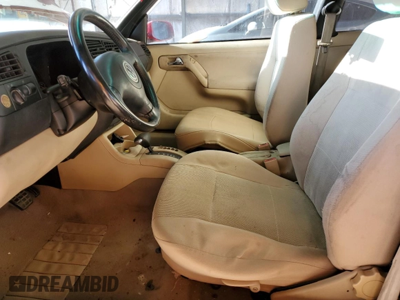 2001 Volkswagen Cabrio GLS with VIN 3VWCC21V51M810228, listed as a Copart auction lot 49821975 with Not Provided miles and Salvage Title. Bid and sale history available at DreamBid. Image 7.