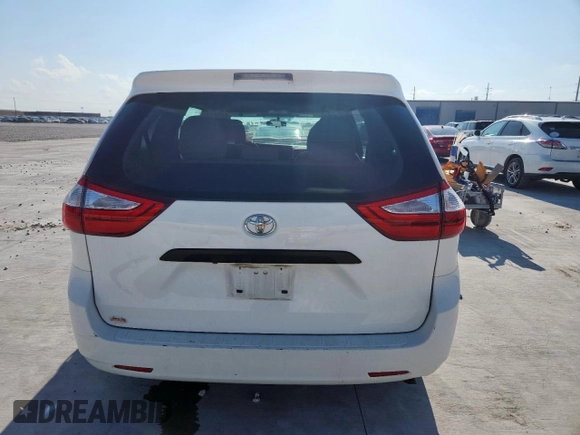2015 Toyota Sienna L z VIN 5TDZK3DC2FS661185, wystawiony jako Copart lot #61046895 z przebiegiem 239 452 mil mil oraz Szkoda całkowita • Salvage title. Historia ofert i sprzedaży dostępna na DreamBid. Obrazek 6.