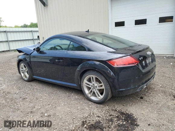 2018 Audi TT with VIN TRUC5AFV5J1014808, listed as a Copart auction lot 60392315 with 36,865 mi miles and Salvage title. Bid and sale history available at DreamBid. Image 2.