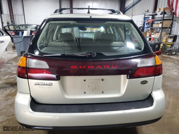 2004 Subaru Legacy Wagon (Natl) Outback H6 L.L. Bean Edition with VIN 4S3BH806247634783, listed as a Copart auction lot 51282225 with 128,004 mi miles and Salvage Title. Bid and sale history available at carsss.com. Image 6.