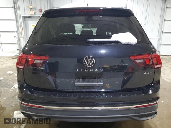 2024 Volkswagen Tiguan S with VIN 3VVFB7AX0RM137377, listed as a Copart auction lot 45110745 with Not provided miles and Salvage title. Bid and sale history available at DreamBid. Image 6.