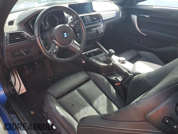2021 BMW 2 Series 230i with VIN WBA2J1C07M7G95341, listed as a Copart auction lot 74242364 with 0 mi miles and Non Repairable. Bid and sale history available at carsss.com. Image 8.