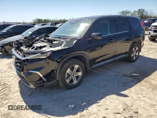 2023 Honda Pilot EX-L 8 Passenger with VIN 5FNYG2H49PB009440, listed as a Copart auction lot 47800995 with 20,373 mi miles and Salvage Title. Bid and sale history available at carsss.com. Image 1.