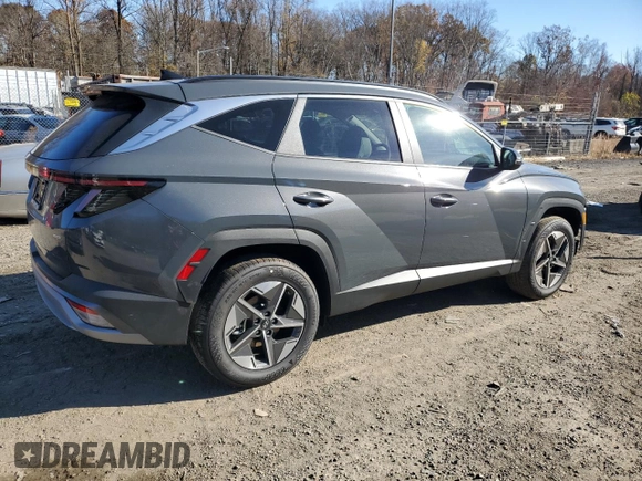2025 Hyundai Tucson SEL Convenience with VIN 5NMJCCDE5SH448577, listed as a Copart auction lot 80137284 with 412 mi miles and Salvage Title. Bid and sale history available at carsss.com. Image 3.