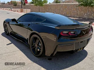2014 Chevrolet Corvette Z51 2LT with VIN 1G1YJ2D74E5102617, listed as a Copart auction lot 64455705 with 91,709 mi miles and Salvage title. Bid and sale history available at DreamBid. Image 3.