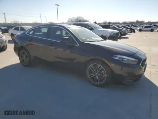 2022 BMW 2 Series 228i with VIN WBA53AK02N7K19652, listed as a Copart auction lot 41765175 with 72,656 mi miles and Salvage Title. Bid and sale history available at carsss.com. Image 4.