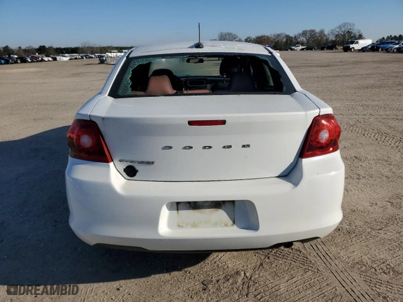 2012 Dodge Avenger SE with VIN 1C3CDZAB6CN110097, listed as a Copart auction lot 48901015 with 101,561 mi miles and Salvage Title. Bid and sale history available at carsss.com. Image 6.