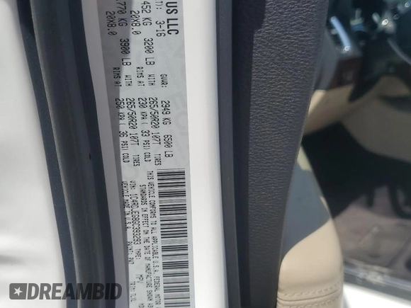 2016 Dodge Durango Citadel z VIN 1C4RDJEG8GC393293, wystawiony jako Copart lot #60886895 z przebiegiem 103 555 mil mil oraz Czysty tytuł • Clean title. Historia ofert i sprzedaży dostępna na DreamBid. Obrazek 13.