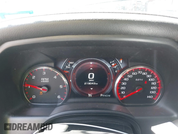 2015 GMC Sierra 1500 Denali with VIN 3GTU2WEJ2FG509236, listed as a IAAI auction lot 41771790 with 219,043 mi miles. Bid and sale history available at carsss.com. Image 7.