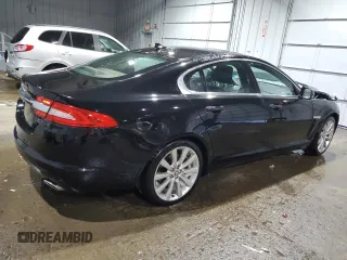 2013 Jaguar XF V6 SC with VIN SAJWJ0EFXD8S88025, listed as a Copart auction lot 45715535 with 148,077 mi miles and Salvage Title. Bid and sale history available at carsss.com. Image 3.
