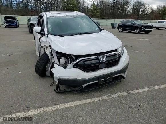 2022 Honda CR-V Hybrid EX-L with VIN 5J6RT6H84NL056924, listed as a Copart auction lot 86437804 with 26,764 mi miles and Salvage Title. Bid and sale history available at carsss.com. Image 12.