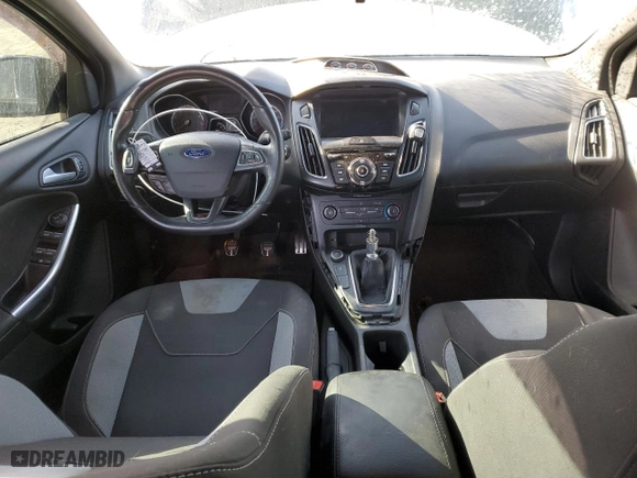 2017 Ford Focus ST with VIN 1FADP3L93HL254326, listed as a Copart auction lot 50044185 with 101,616 mi miles and Salvage Title. Bid and sale history available at carsss.com. Image 8.