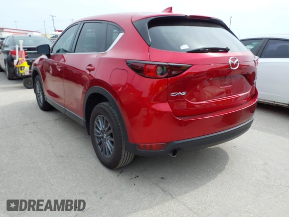 2017 Mazda CX-5 Touring with VIN JM3KFACL2H0197985, listed as a IAAI auction lot 42069182 with 184,734 mi miles. Bid and sale history available at carsss.com. Image 3.