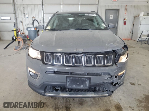2021 Jeep Compass Limited with VIN 3C4NJDCB5MT528455, listed as a Copart auction lot 51691595 with 88,598 mi miles and Salvage Title. Bid and sale history available at DreamBid. Image 5.
