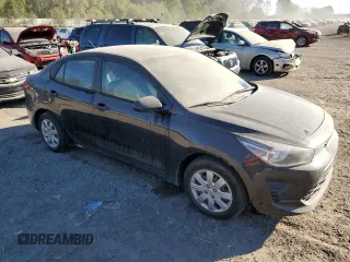 2022 Kia Rio S with VIN 3KPA24AD5NE432301, listed as a Copart auction lot 73457204 with 56,007 mi miles and Non Repairable. Bid and sale history available at carsss.com. Image 4.