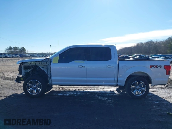 2019 Ford F-150 XL with VIN 1FTEW1E50KKD67650, listed as a IAAI auction lot 41437963 with 51,791 mi miles. Bid and sale history available at carsss.com. Image 15.