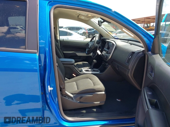 2021 Chevrolet Colorado 2WD LT z VIN 1GCGSCEN2M1156832, wystawiony jako IAAI lot #42060849 z przebiegiem 53 798 mil mil oraz . Historia ofert i sprzedaży dostępna na DreamBid. Obrazek 5.