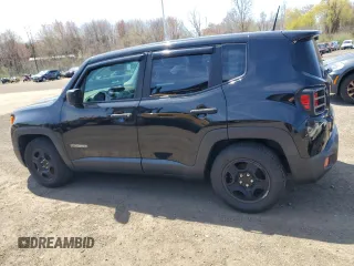 2017 Jeep Renegade Sport with VIN ZACCJAAH4HPF49470, listed as a Copart auction lot 53633315 with 107,962 mi miles and Clean title. Bid and sale history available at DreamBid. Image 2.