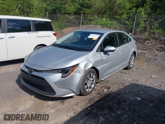 2023 Toyota Corolla LE with VIN 5YFB4MDE0PP065523, listed as a IAAI auction lot 42152439 with 39,679 mi miles. Bid and sale history available at carsss.com. Image 17.