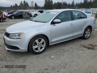 2012 Volkswagen Jetta Sedan TDI with VIN 3VW3L7AJ4CM314737, listed as a Copart auction lot 44547995 with 132,691 mi miles and Salvage Title. Bid and sale history available at carsss.com. Image 1.