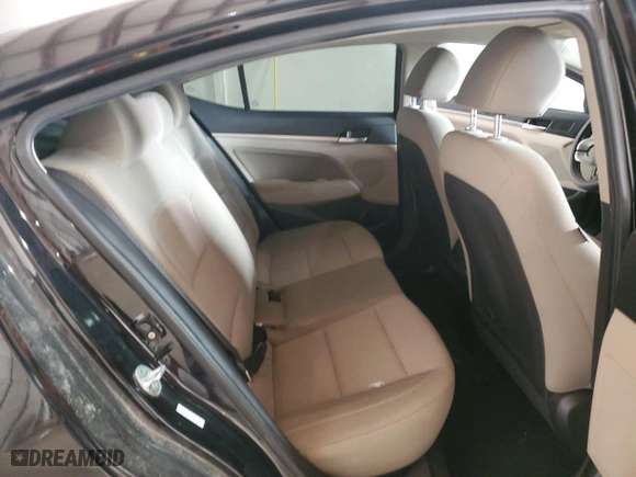 2019 Hyundai Elantra Preferred with VIN KMHD84LFXKU872632, listed as a Copart auction lot 48331505 with 111,018 mi miles and Non Repairable. Bid and sale history available at carsss.com. Image 10.