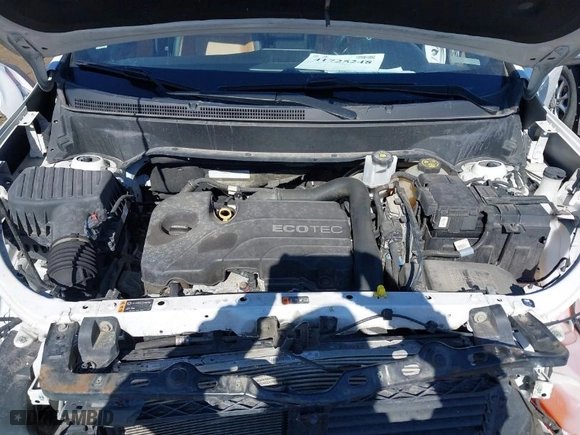 2018 Chevrolet Equinox Premier with VIN 2GNAXVEV7J6170339, listed as a IAAI auction lot 41725248 with 129,890 mi miles. Bid and sale history available at carsss.com. Image 10.